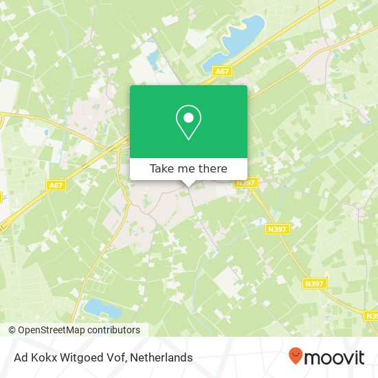 Ad Kokx Witgoed Vof map