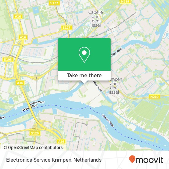 Electronica Service Krimpen map