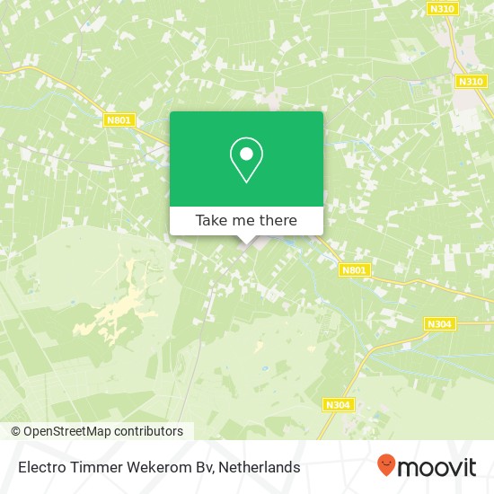 Electro Timmer Wekerom Bv map