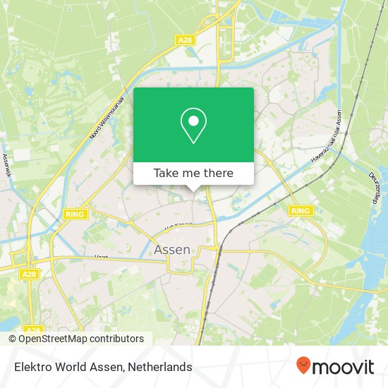 Elektro World Assen Karte