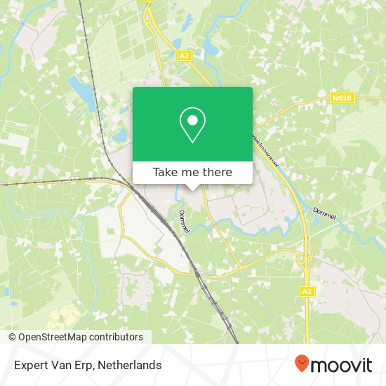 Expert Van Erp map