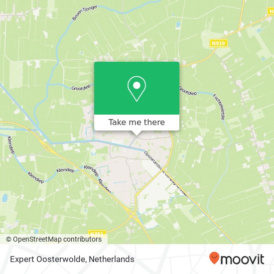 Expert Oosterwolde map