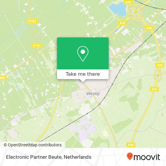 Electronic Partner Beute map