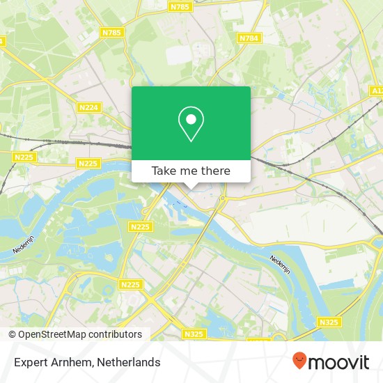 Expert Arnhem map