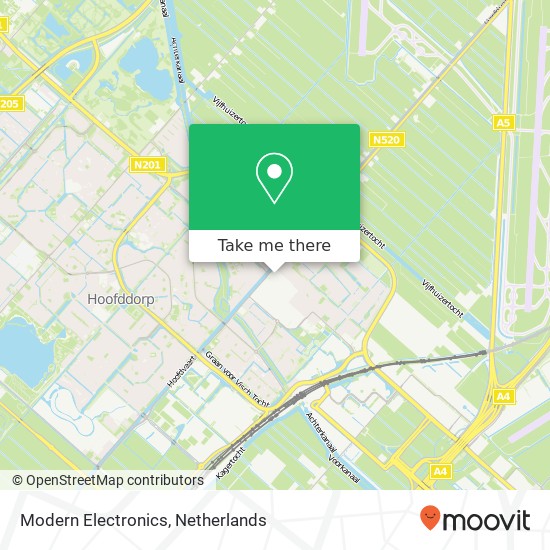 Modern Electronics map