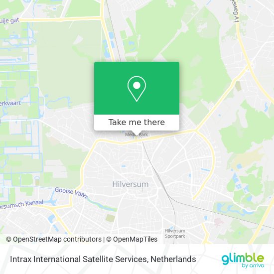 Intrax International Satellite Services map