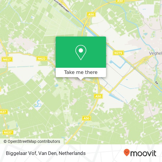 Biggelaar Vof, Van Den map