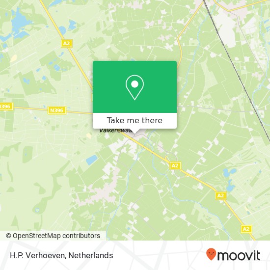 H.P. Verhoeven map