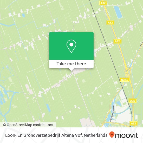 Loon- En Grondverzetbedrijf Altena Vof map