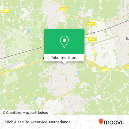 Michielsen Bouwservice map