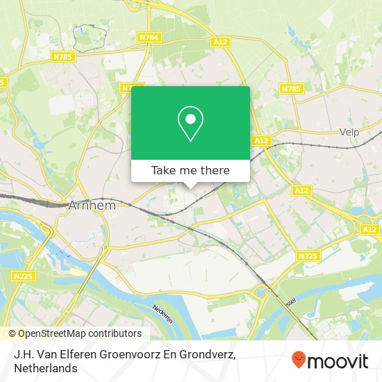 J.H. Van Elferen Groenvoorz En Grondverz map