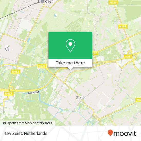 Bw Zeist map