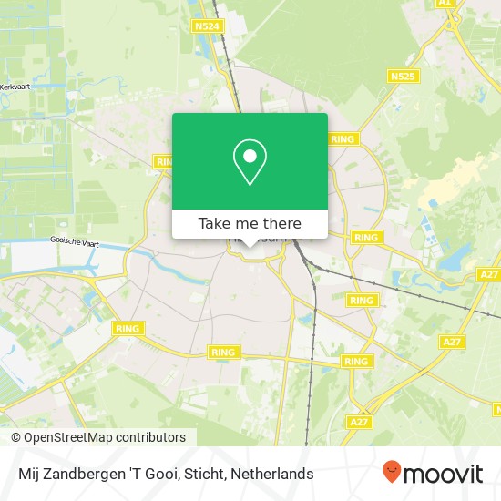 Mij Zandbergen 'T Gooi, Sticht map