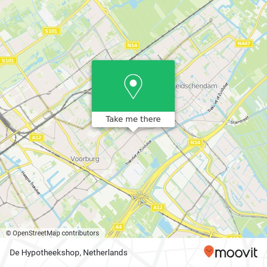 De Hypotheekshop map