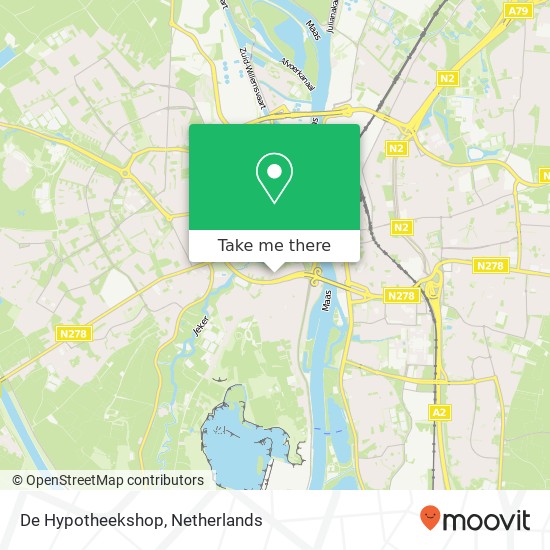 De Hypotheekshop map