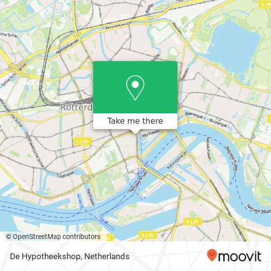 De Hypotheekshop map