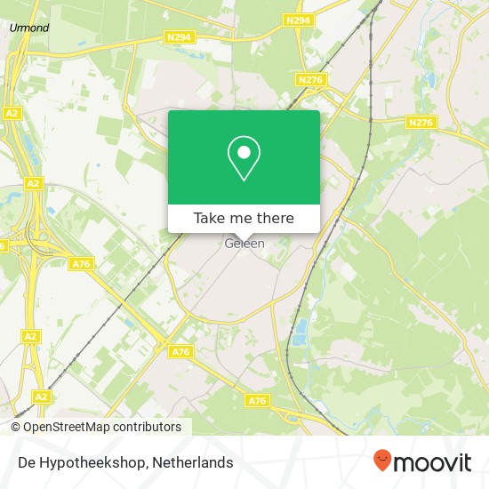 De Hypotheekshop map