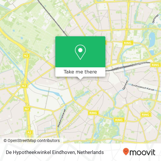 De Hypotheekwinkel Eindhoven Karte