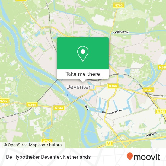 De Hypotheker Deventer map