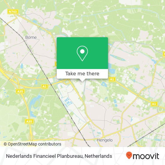 Nederlands Financieel Planbureau Karte