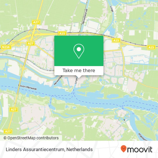 Linders Assurantiecentrum map