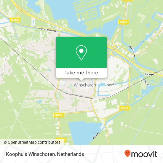Koophuis Winschoten Karte