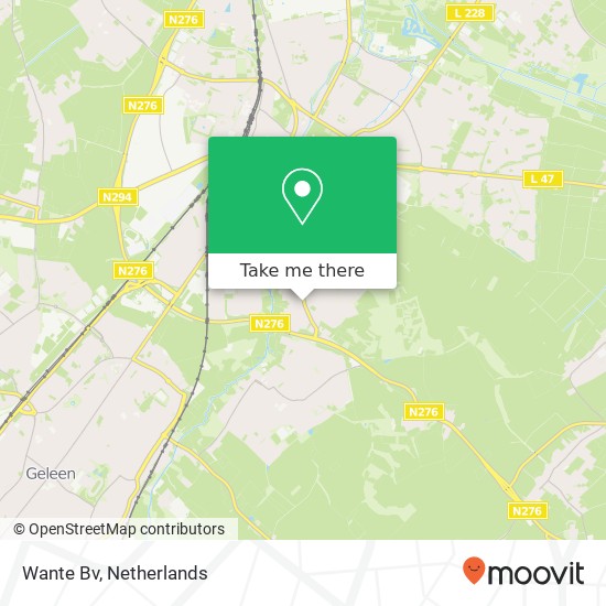 Wante Bv map