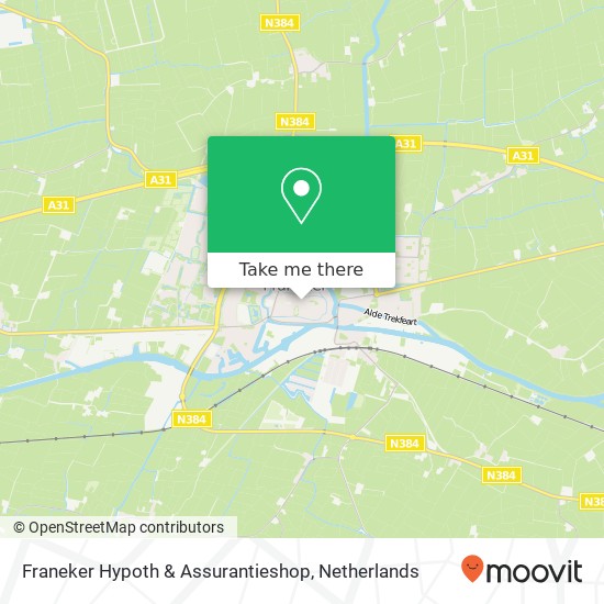 Franeker Hypoth & Assurantieshop map