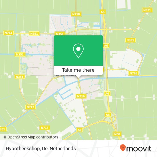 Hypotheekshop, De map