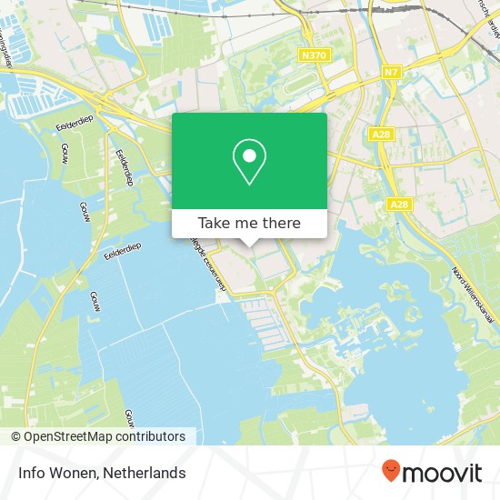 Info Wonen map