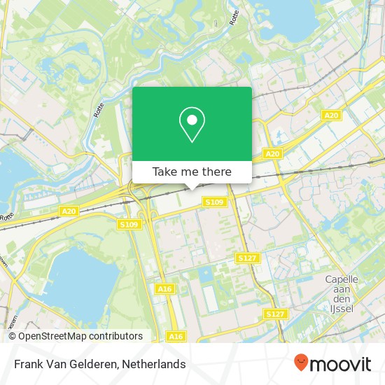 Frank Van Gelderen map