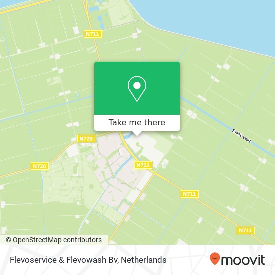 Flevoservice & Flevowash Bv map