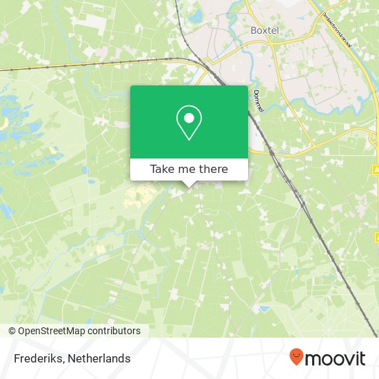 Frederiks map