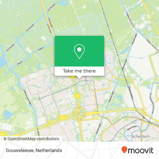 Gouweleeuw map