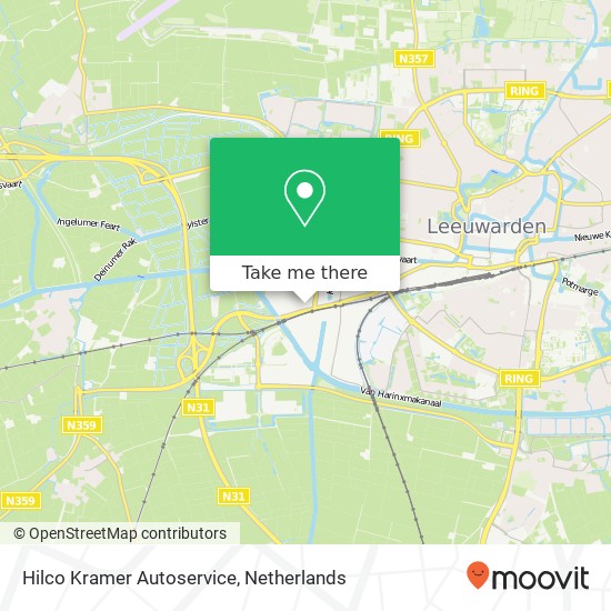 Hilco Kramer Autoservice map