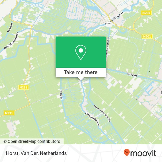 Horst, Van Der map