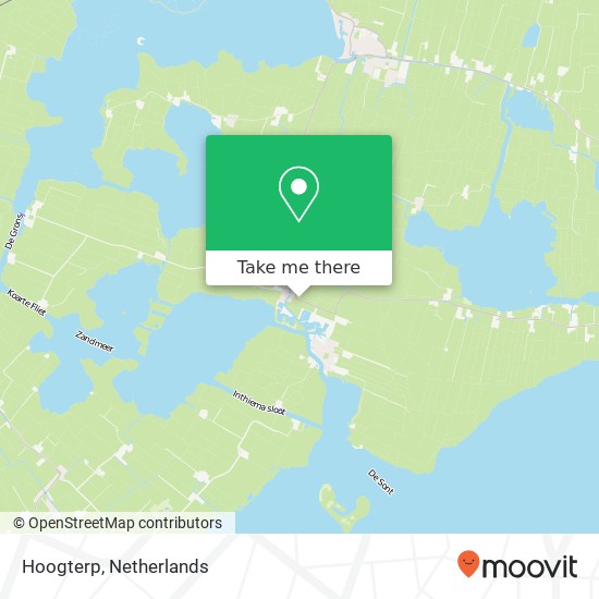 Hoogterp map