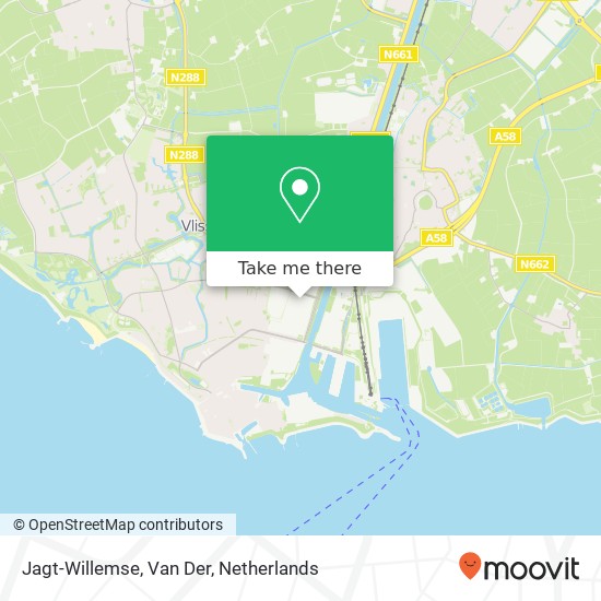 Jagt-Willemse, Van Der map