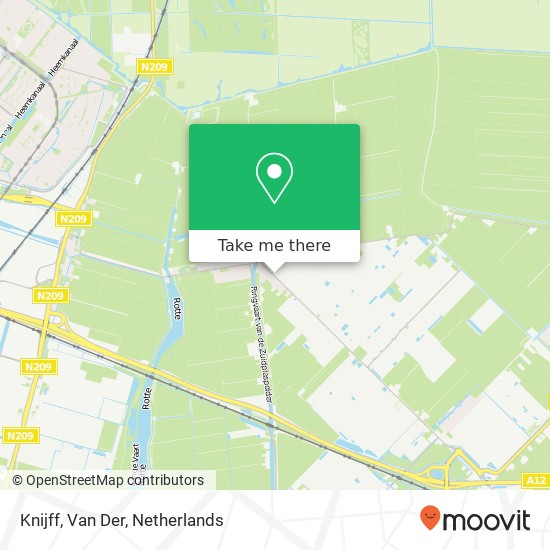 Knijff, Van Der map