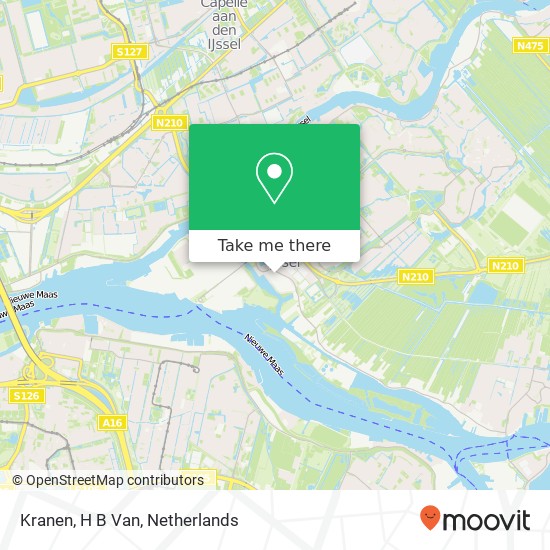 Kranen, H B Van map