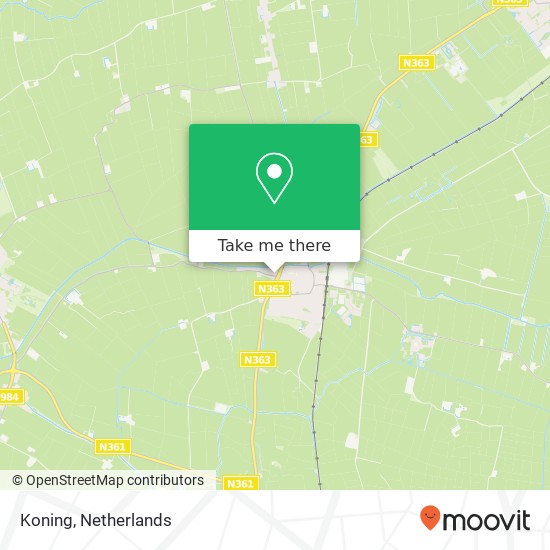 Koning map