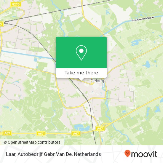 Laar, Autobedrijf Gebr Van De map