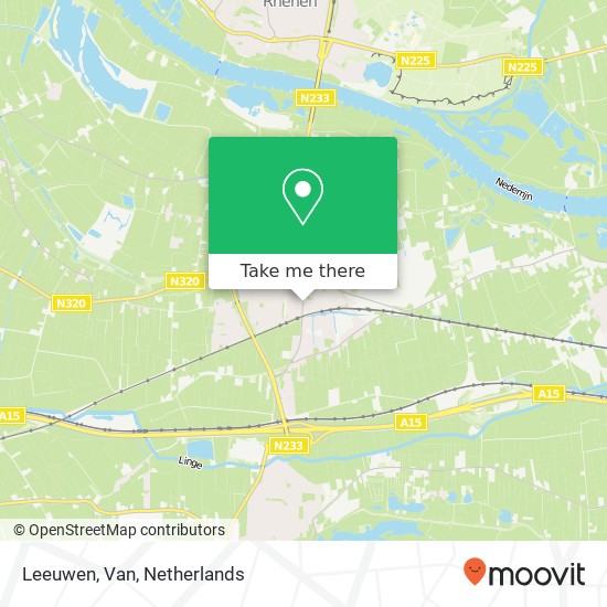 Leeuwen, Van map