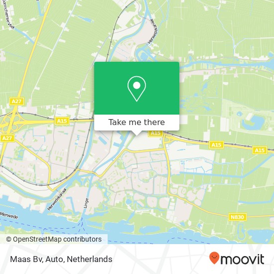 Maas Bv, Auto map