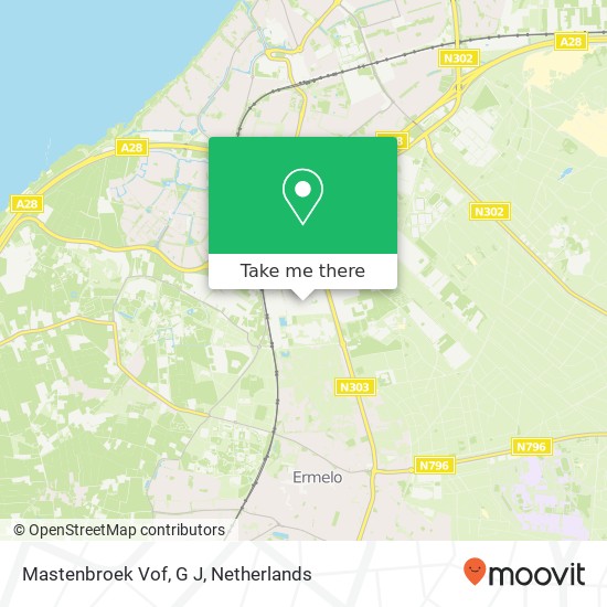 Mastenbroek Vof, G J map