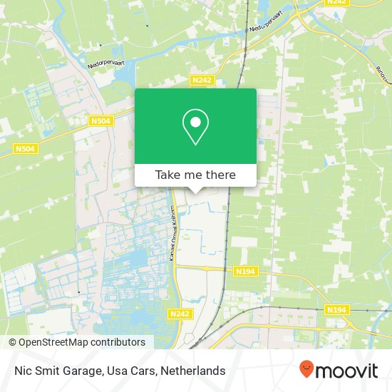 Nic Smit Garage, Usa Cars map