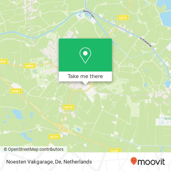 Noesten Vakgarage, De map