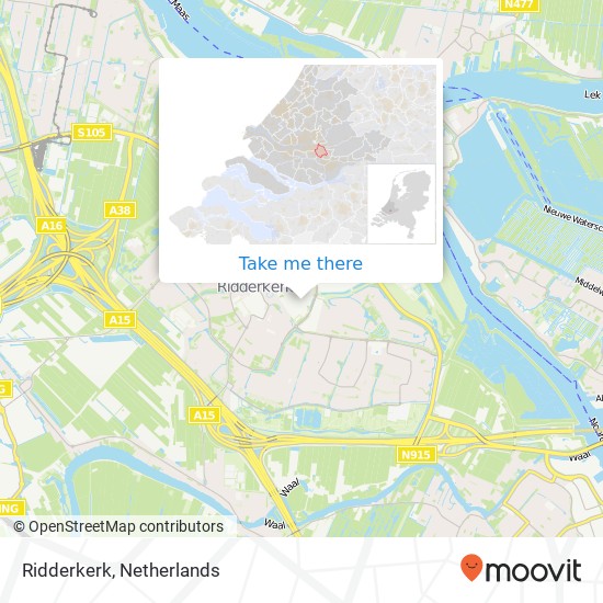 Ridderkerk map