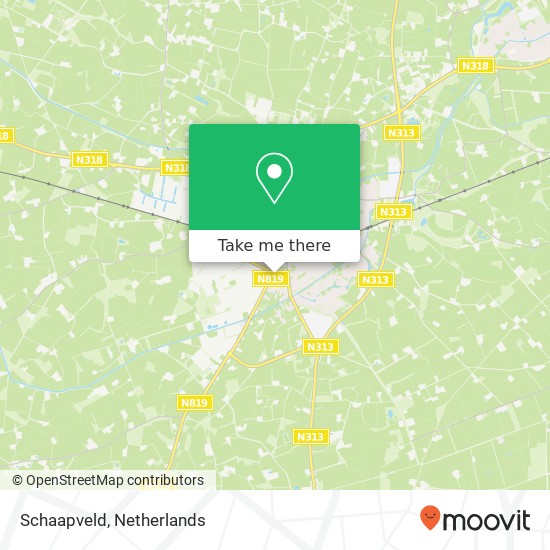 Schaapveld map