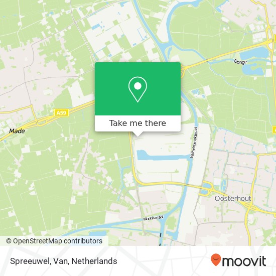 Spreeuwel, Van map